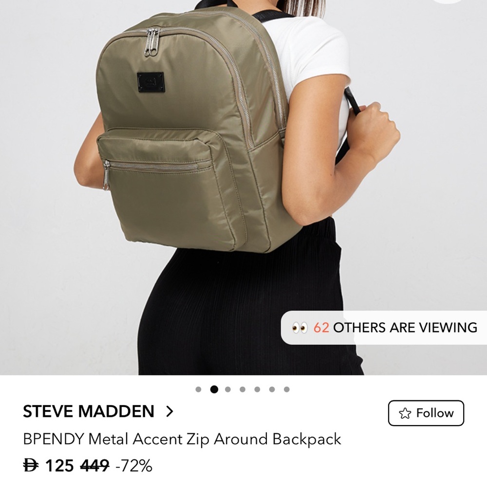 Steve Madden Backpack - Picture 8 of 8